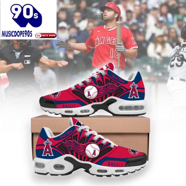 Los Angeles Angels Custom TN Air Max Plus Shoes For Fans