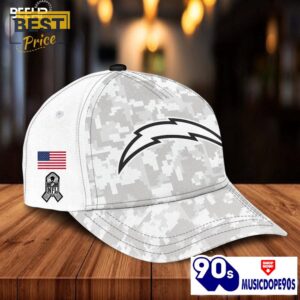 Los Angeles Chargers Camo 2024 Salute to Service Hoodie, Jogger, Cap