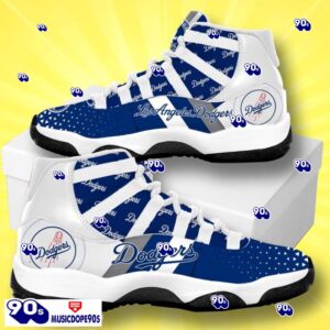 Los Angeles Dodgers Football Team Air Jordan 11 Best Sneakers For Men Women Fans