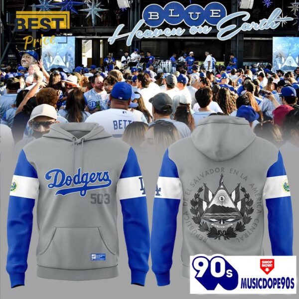 Los Angeles Dodgers Heritage Night Salvador Hoodie, Jogger, Cap