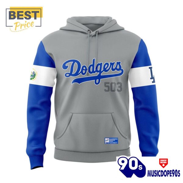 Los Angeles Dodgers Heritage Night Salvador Hoodie, Jogger, Cap