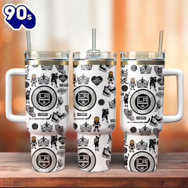 Los Angeles Kings Ice Hockey NHL Sport Custom Stanley Quencher 40oz Stainless Steel Tumbler  – NHL Tumbler 40oz