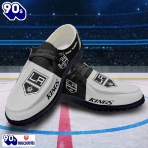 Los Angeles Kings NHL Hey Dude Shoes Custom Name Perfect Gift