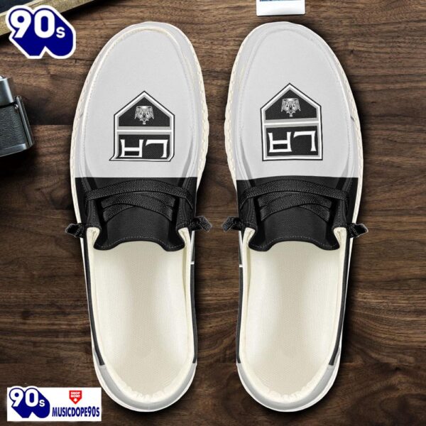 Los Angeles Kings NHL Hey Dude Shoes Custom Name Perfect Gift