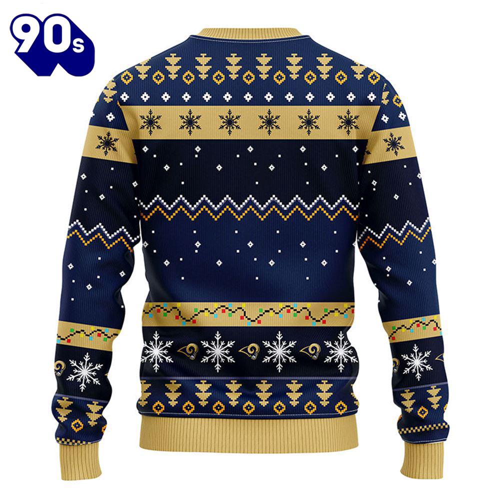 Los Angeles Rams HoHoHo Mickey Christmas Ugly Sweater Gift Christmas Los Angeles Rams HoHoHo Mickey Christmas Ugly Sweater Gift Christmas