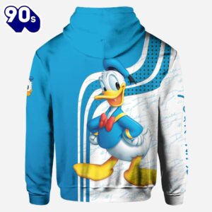 Lovely Donald Duck- Personalized Mouse Hoodie And Leggings