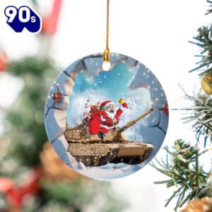 M1 Abrams Tank Christmas Ceramic…