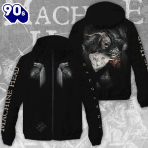 Machine Head 3D Windbreaker Jacket…