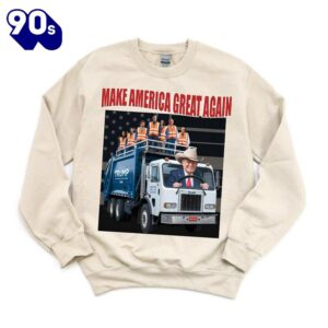 MAGA Make America Great Again Shirt – Trum Garbage Truck Donald Trum 2024 Shirt