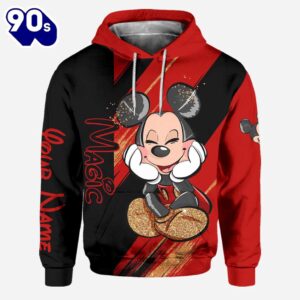 Magic Mickey Mouse Ears - Personalized Hoodie And Leggings