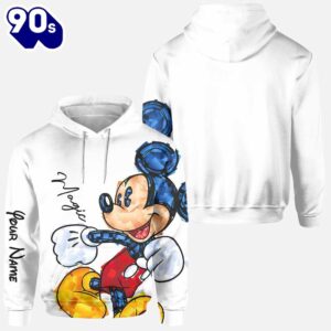 Magic Mickey Mouse Ears - Personalized Hoodie and Leggings