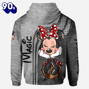 Magic Mickey Mouse Ears Personalized Hoodie And Leggings