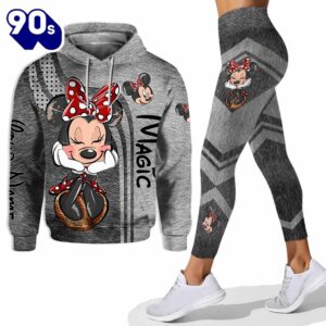 Magic Mickey Mouse Ears Personalized Hoodie And Leggings