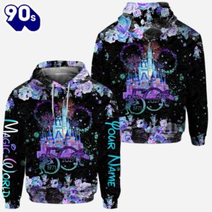 Magic World - Personalized Mickey Mouse Hoodie And Leggings