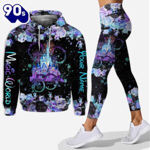 Magic World - Personalized Mickey Mouse Hoodie And Leggings