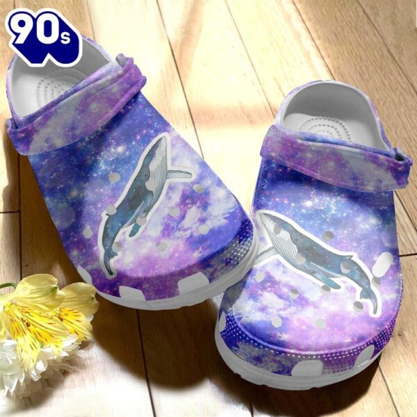 Magical Humpback Whale Shoes – Underwater Animal Clogs Gifts