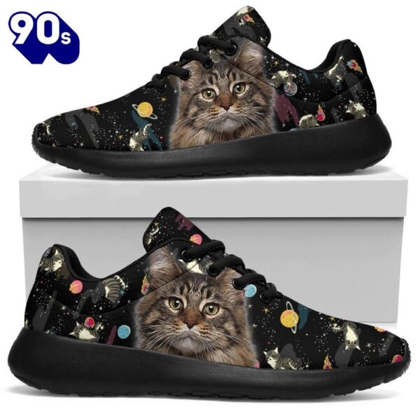 Maine Coon Cat Sneakers Sporty Shoes For Cat Lover