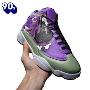 Maleficent Air Jordan 13 Sneakers Custom Comic Style Shoes