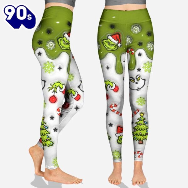 Mama Grinch – Personalized Mother Grinch Hoodie and Leggings