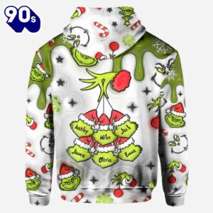 Mama Grinch - Personalized Mother Grinch Hoodie and Leggings