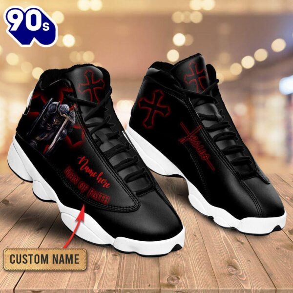 Man Of Faith Black Jesus Custom Name Jd13 Shoes For Man And Women  Gift Christmas