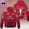 Manchester United 3D Windbreaker Jacket For Man And Women