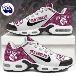 Manly Warringah Sea Eagles Custom Name NRL Air Max Plus Shoes