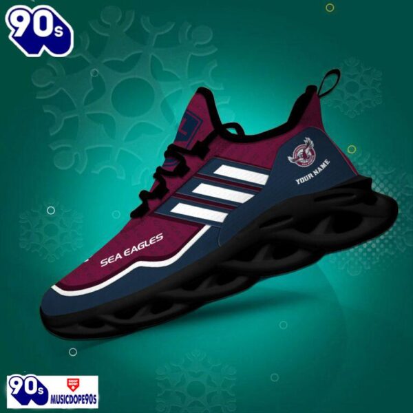 Manly Warringah Sea Eagles Maxsoul Shoes Muc1NRL