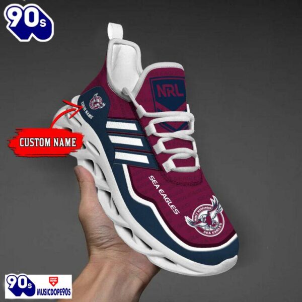 Manly Warringah Sea Eagles Maxsoul Shoes Muc1NRL