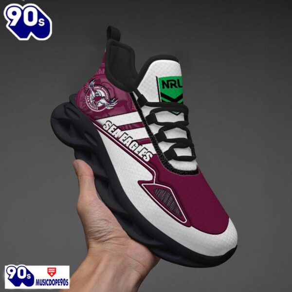 Manly Warringah Sea Eagles Maxsoul Shoes MucNRL