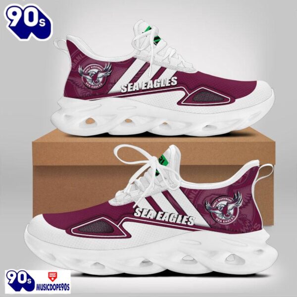 Manly Warringah Sea Eagles Maxsoul Shoes MucNRL