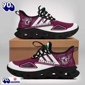 Manly Warringah Sea Eagles Maxsoul Shoes MucNRL