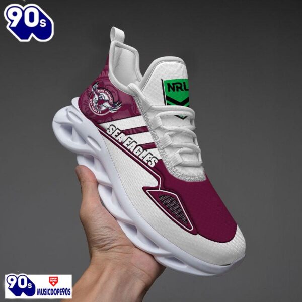 Manly Warringah Sea Eagles Maxsoul Shoes MucNRL