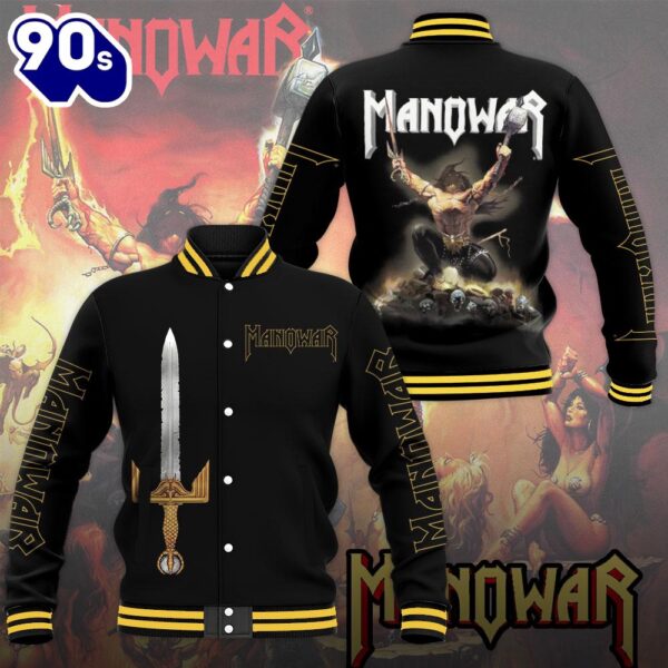 Manowar Band New Trend Baseball Jacket
