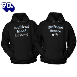 Matching Couple Hoodies Boyfriend To…