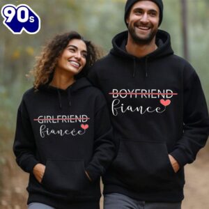 Matching Couple Hoodies Girlfriend-Fiancee &amp…