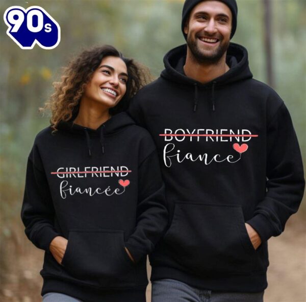 Matching Couple Hoodies Girlfriend-Fiancee &amp Boyfriend-Fiance