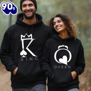 Matching Couple Hoodies King &amp…