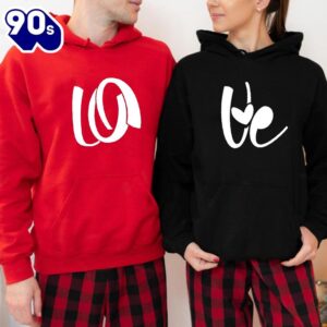 Matching Couple Hoodies LO And…