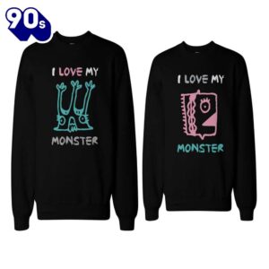 Matching Couple Sweatshirt I Love…