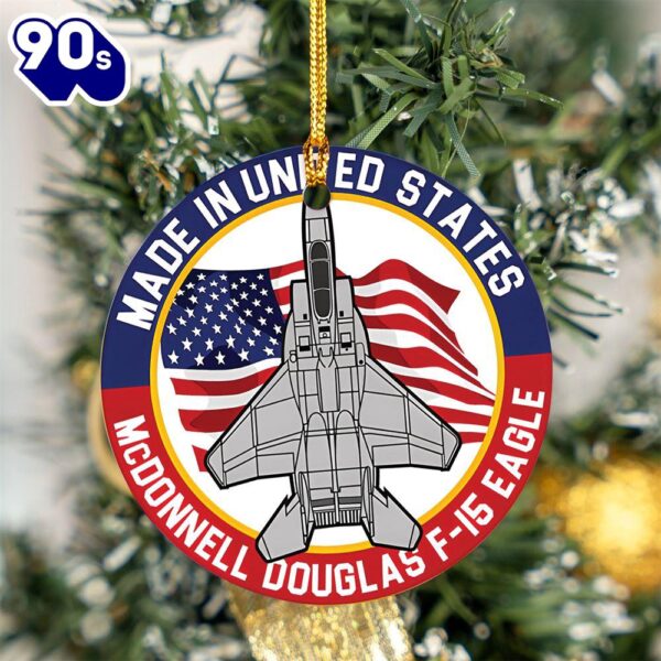 McDonnell Douglas F-15 Eagle Ceramic Ornament