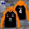 McLaren x Lando Norris 3D Windbreaker Jacket For Man And Women