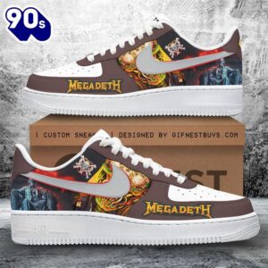 Megadeth Band Air Force 1 Sneaker  New Trend