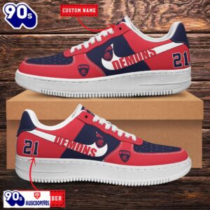 Melbourne Demons AFL Personalized Air Force 1 Shoes