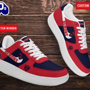 Melbourne Demons AFL Personalized Air Force 1 Shoes