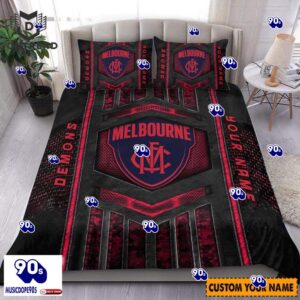 Melbourne Football Club Bedding Set For Fan New Arrivals 2024