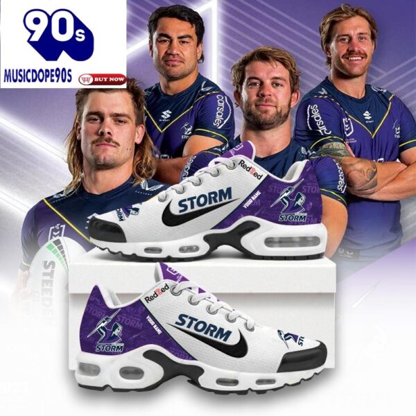 Melbourne Storm Personalized Name Nike Air Max Plus Shoes For Fans