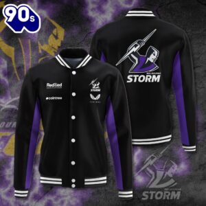 Melbourne Storm Varsity Jacket For…