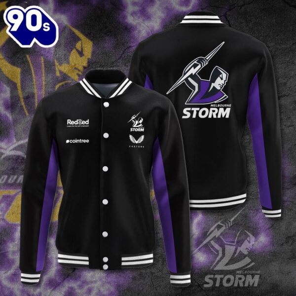 Melbourne Storm Varsity Jacket For Fans