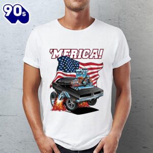 Merica Patriotic Classic Muscle Car…